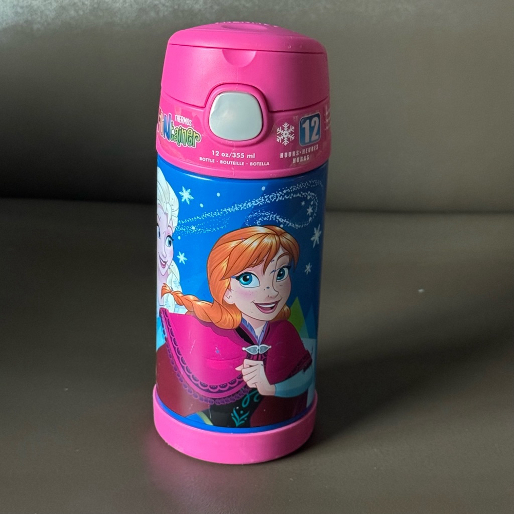 Thermos 12 oz Funtainer Bottle - Frozen 2 Anna and Elsa
